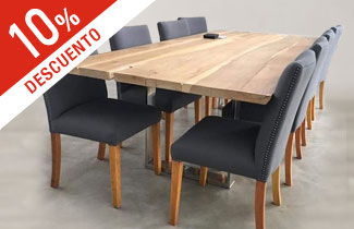 Promocion descuento Sillas y Mesas - Modelo NIZA